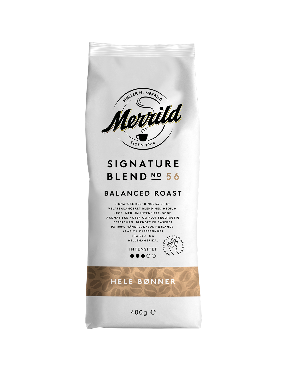 MERRILD No. 56 Signature Blend - 400 g., Kaffemaskine