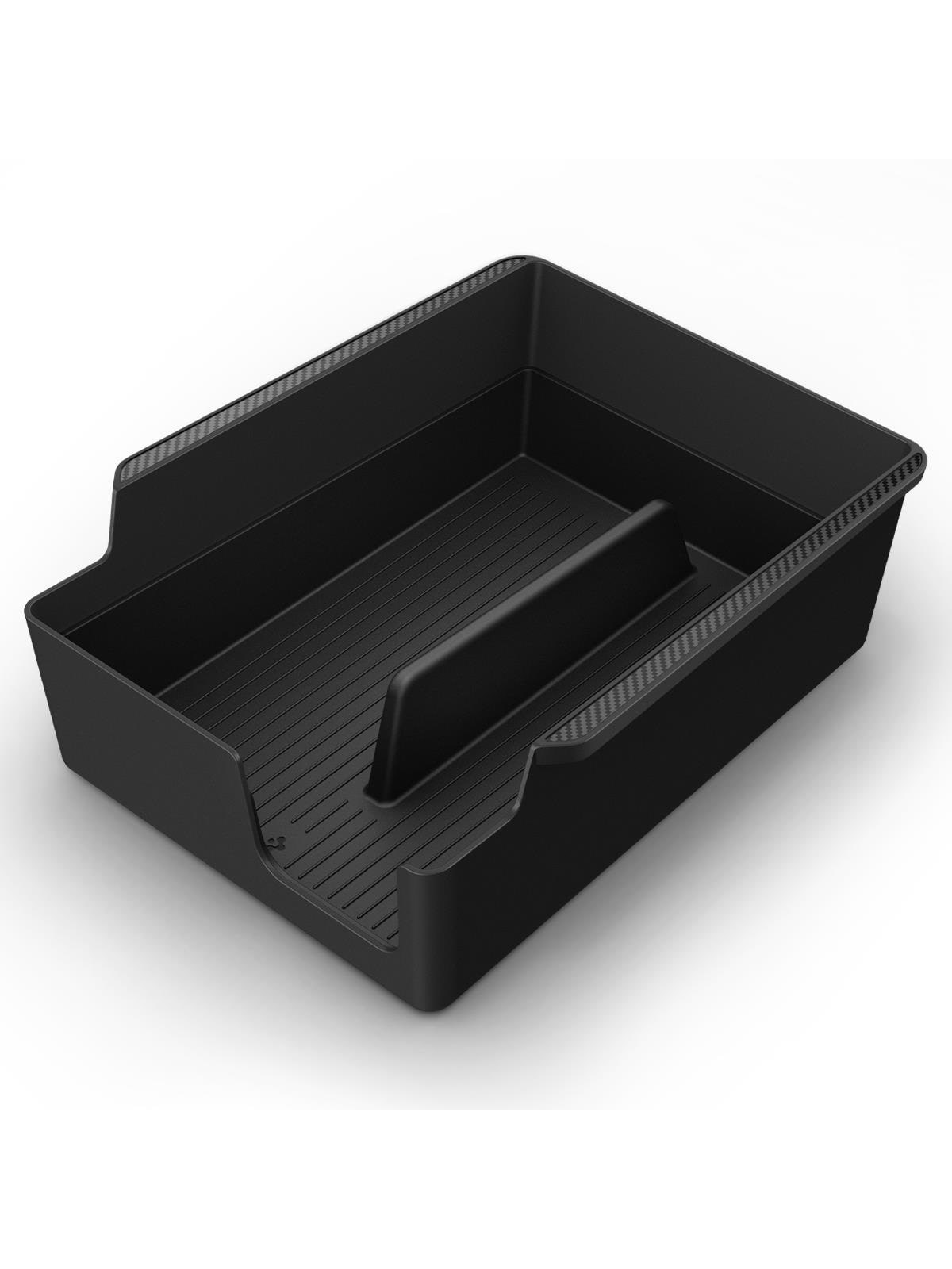 Spigen Tesla Armrest Console Organizer - black - Model Y/3, Mobil Tilbehør