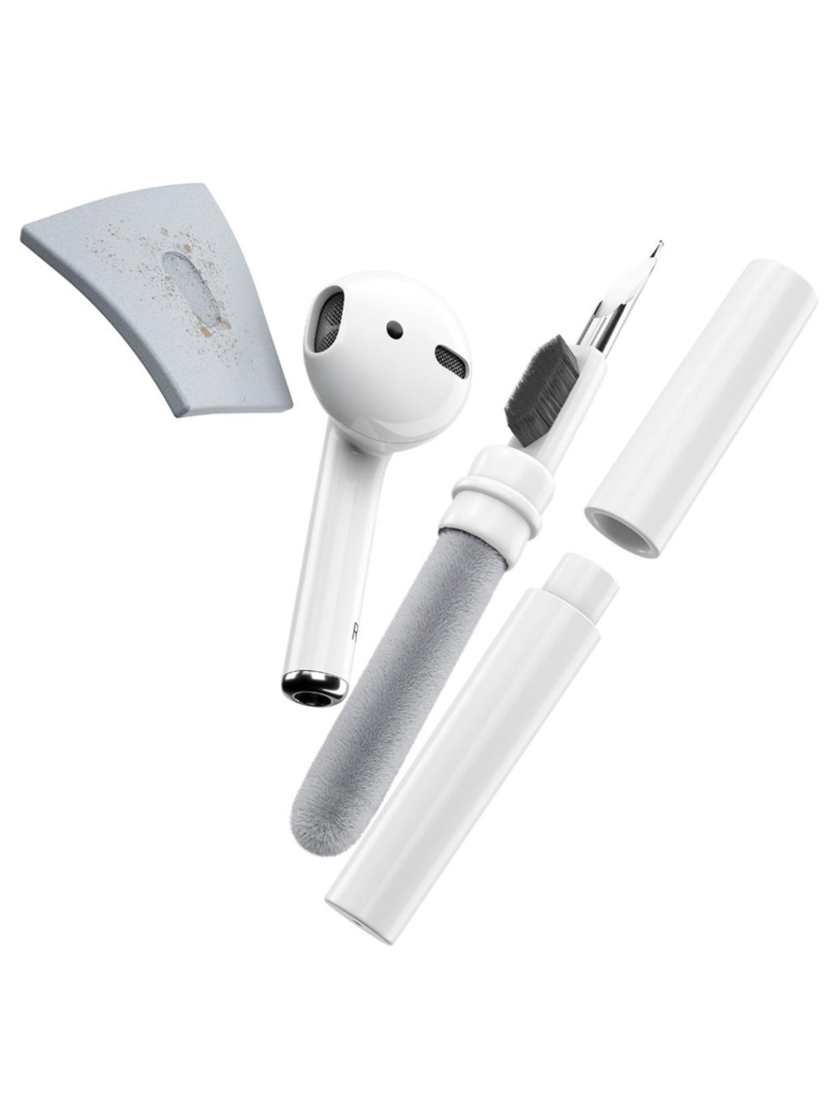 KeyBudz AirCare 1.5 Cleaning Kit for Airpods and Airpods Pro, Mobil Tilbehør