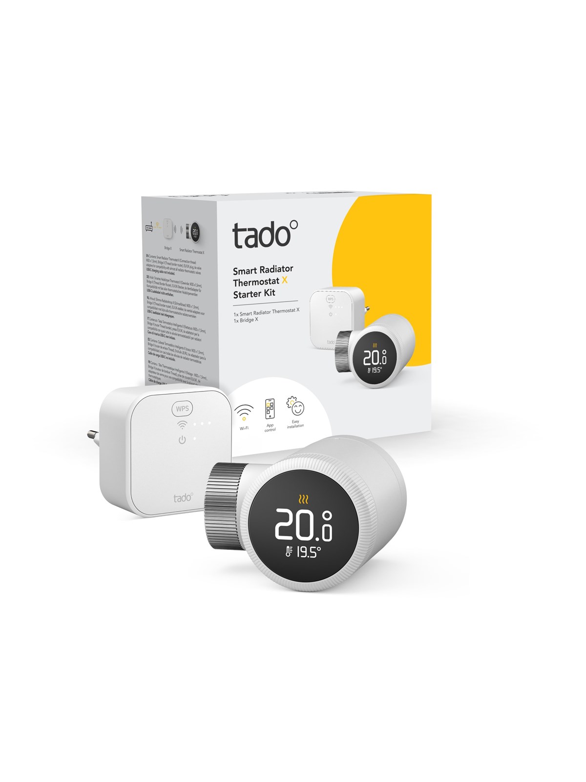 tado Smart Radiator Thermostat X - Starter Kit, Smart Home