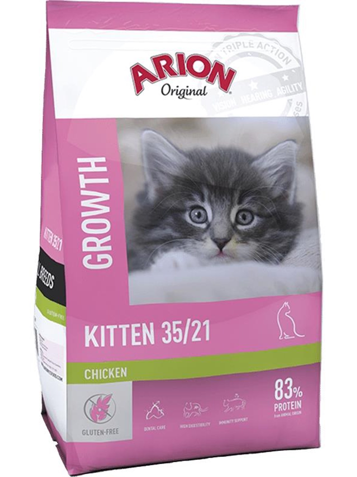 ARION Original Kitten 35/21 Chicken 300g, Katteudstyr