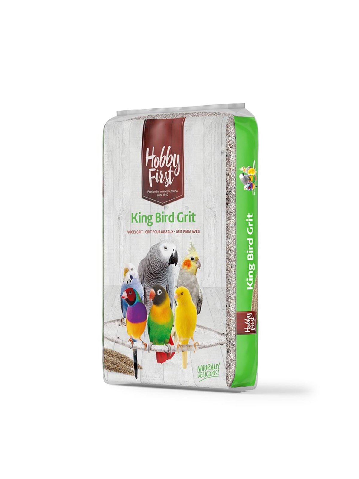 Hobby First King Bird Grit 20 kg, Fuglefoder Snacks Vitaminer