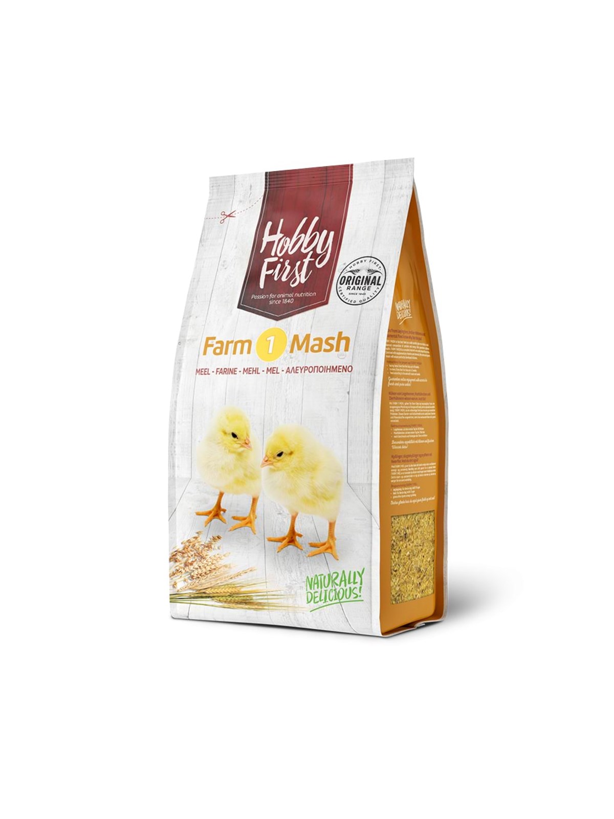 Hobby First Farm 1 Mash 4kg, Fuglefoder Snacks Vitaminer