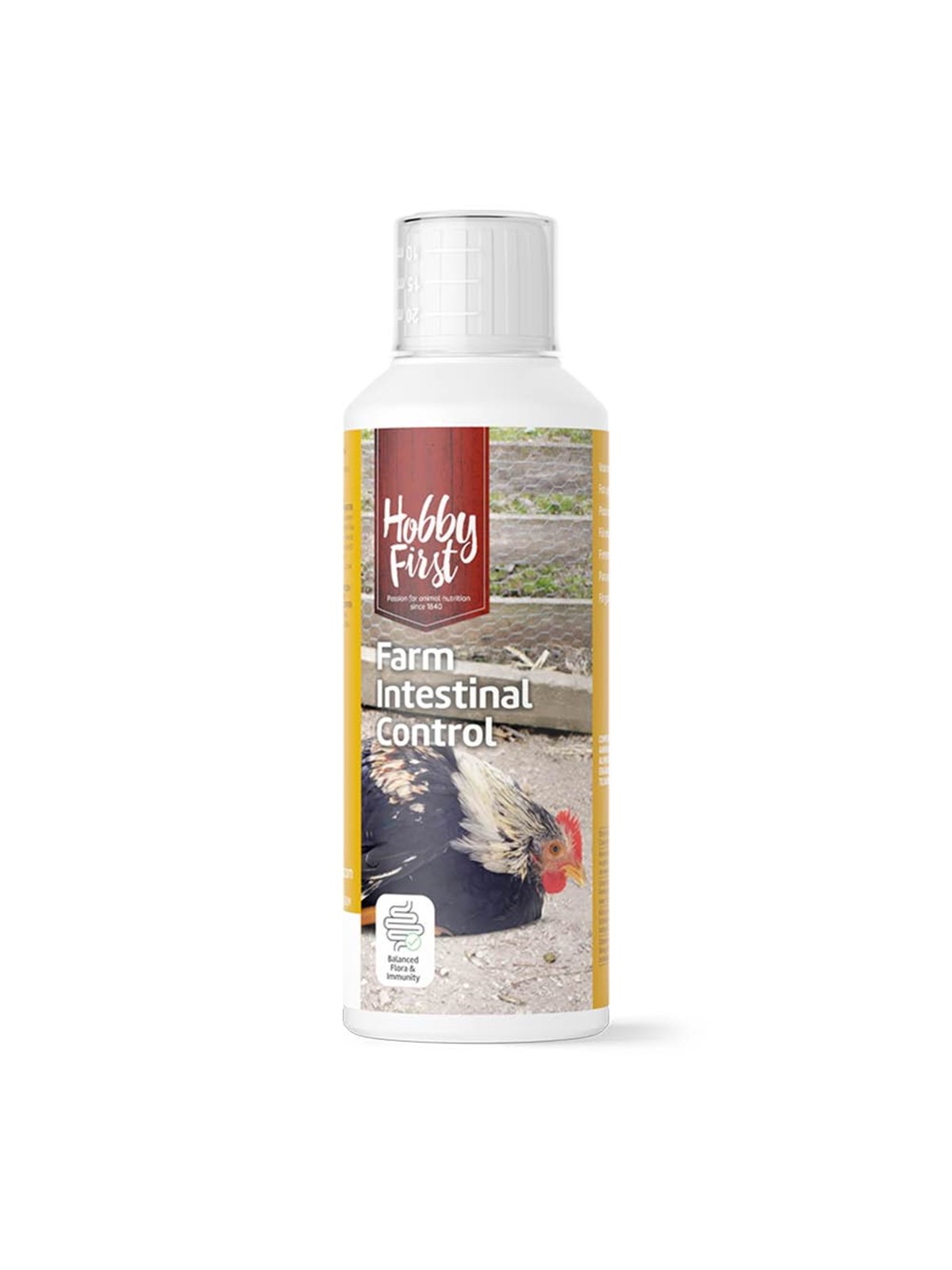 Hobby First Farm Intestinal Control 250ml, Fuglefoder Snacks Vitaminer
