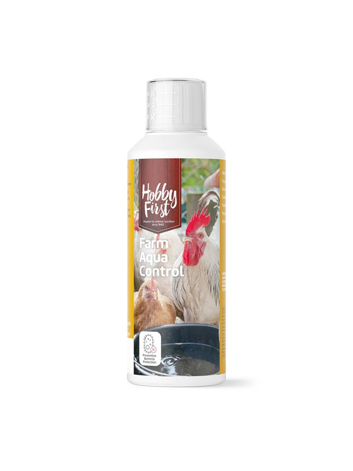 Hobby First Farm Aqua Control 250ml, Fuglefoder Snacks Vitaminer