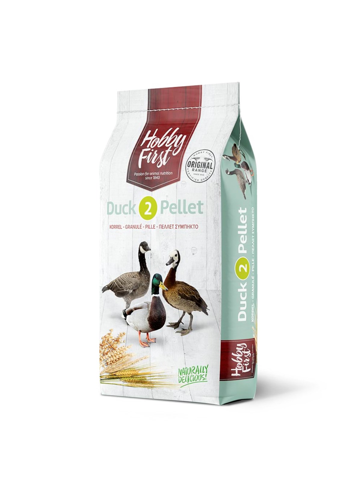 Hobby First Duck 2 Pellet 20kg, Fuglefoder Snacks Vitaminer