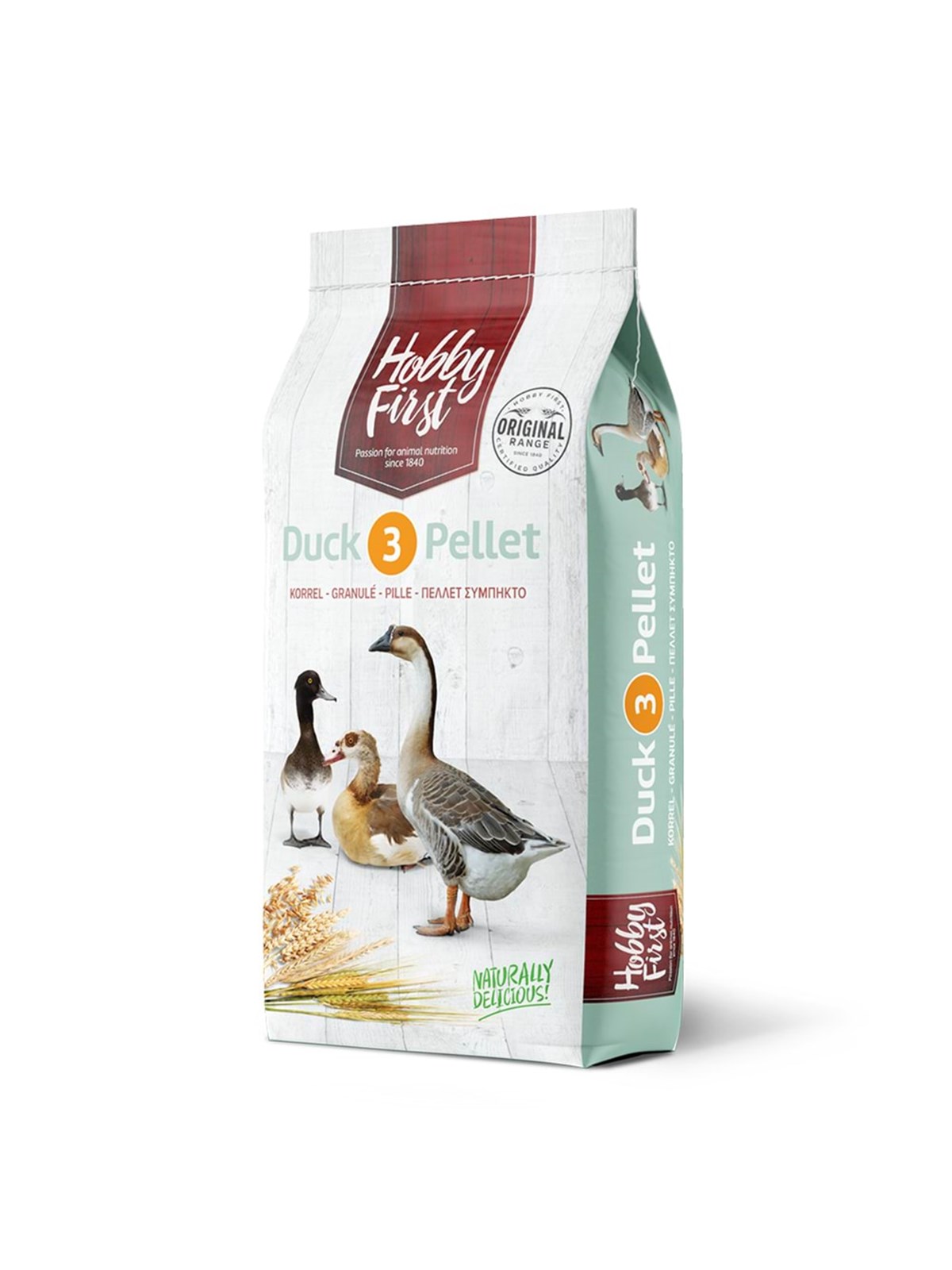 Hobby First Duck 3 Pellet 20kg, Fuglefoder Snacks Vitaminer