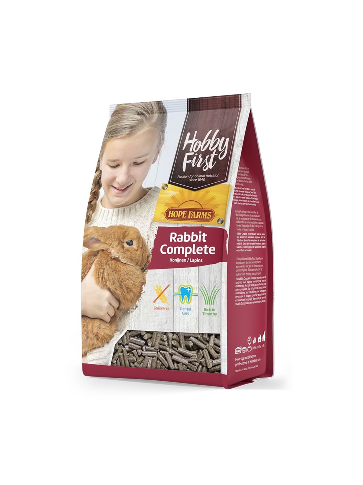 Hobby First Rabbit Complete 3kg, Gnavere