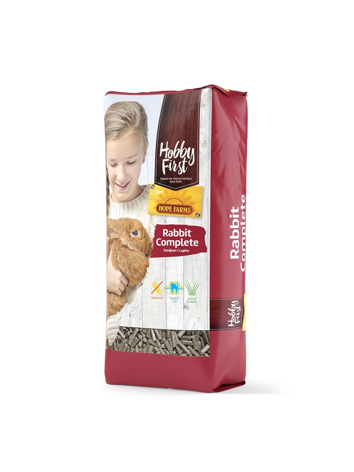 Hobby First Rabbit Complete 10kg, Gnavere