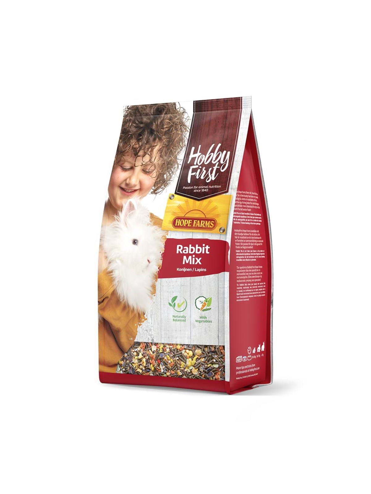 Hobby First Rabbit Mix 3kg, Gnavere