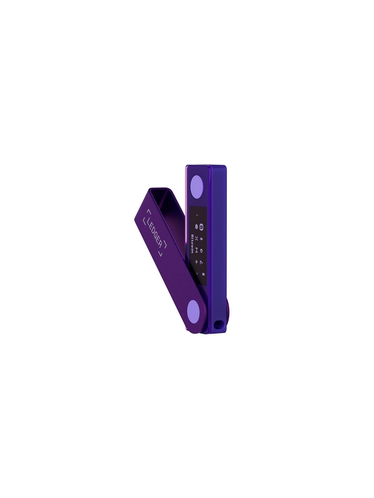 Ledger Nano X Amethyst Purple Crypto Hardware Wallet, Mobil Tilbehør