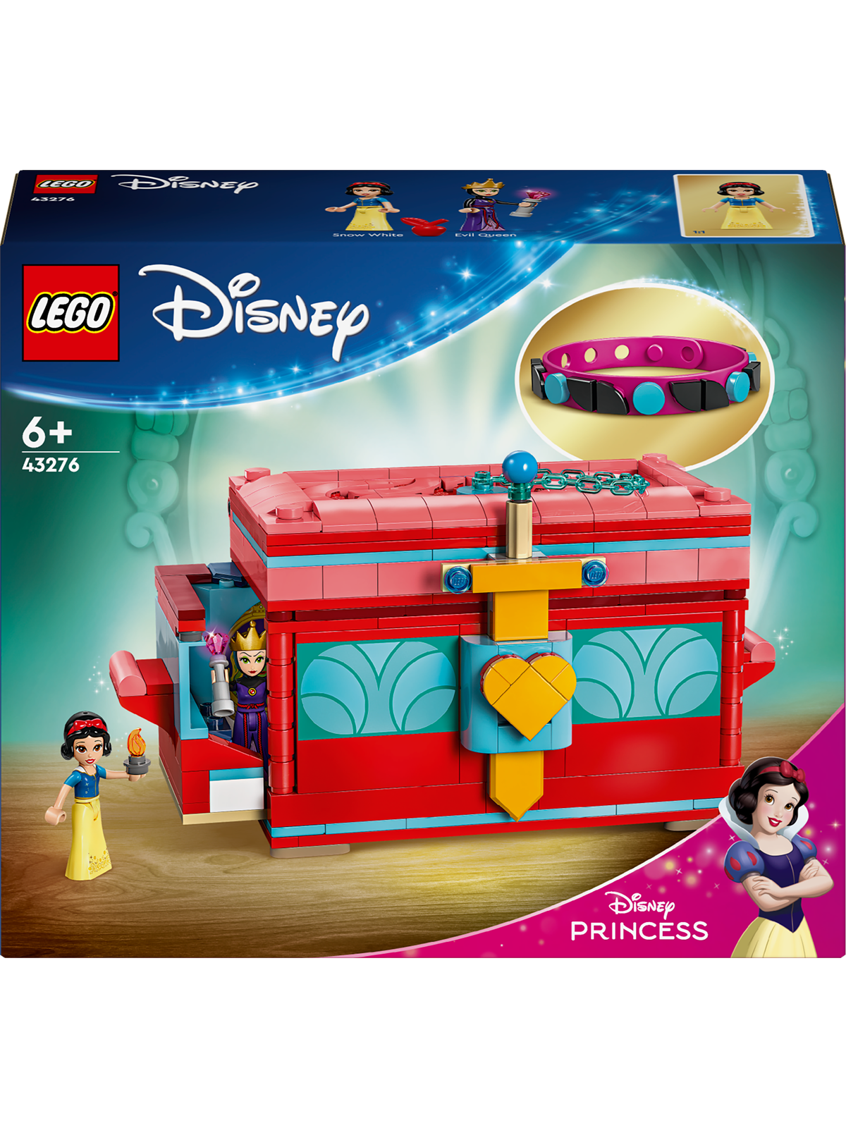 LEGO Disney 43276 Snehvides smykkeskrin