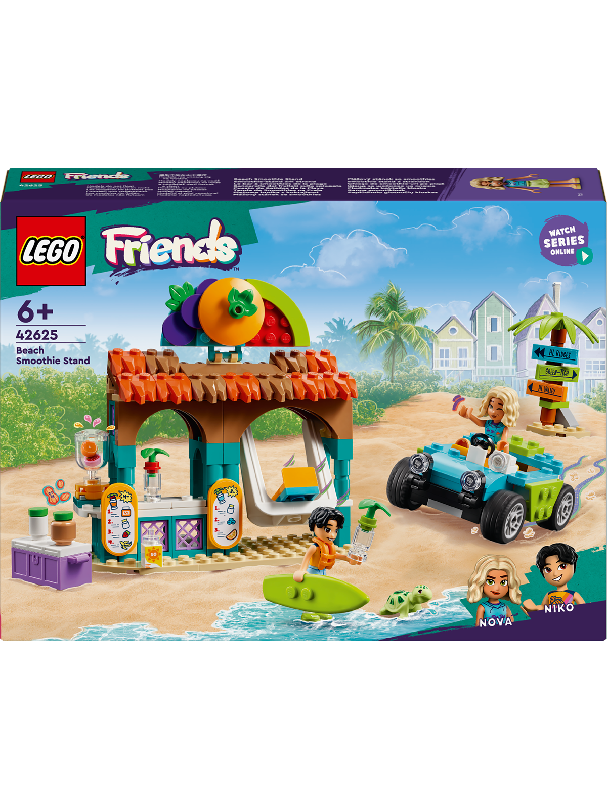 LEGO Friends 42625 Smoothie-bod ved stranden