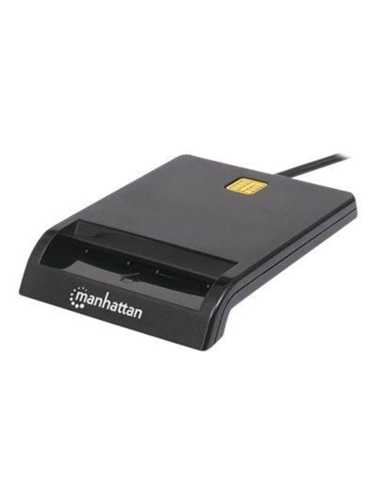 IC INTRACOM Manhattan USB-a Contact Smart Card Reader, Video Grabber