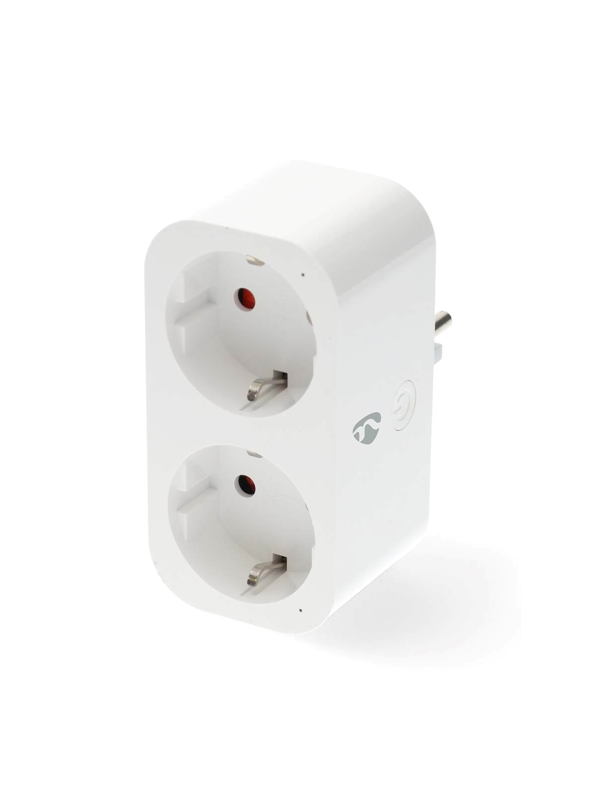 Nedis SmartLife Smart Plug WiFi, Effektmåler, 3680W, Type F (CEE 7/7), Hvid
