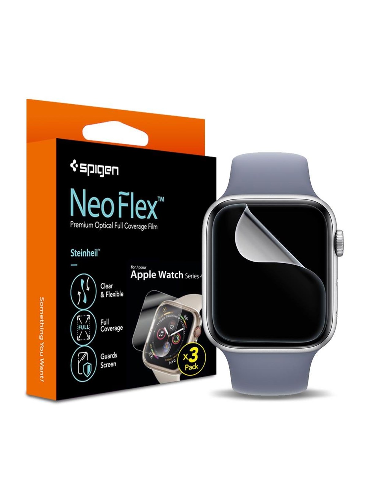 Spigen Film Neo Flex - Apple Watch 41mm/40mm, Smartwatch Tilbehør
