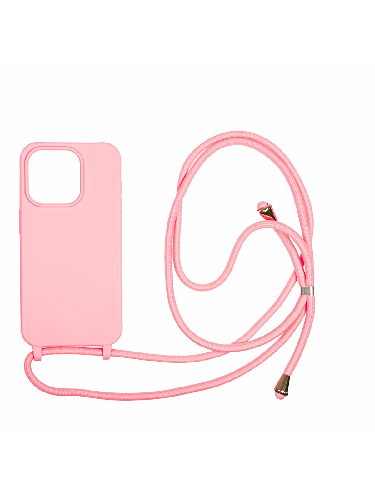 Mobile Origin Lanyard Case - pink - iPhone 15 Pro, Mobilcover