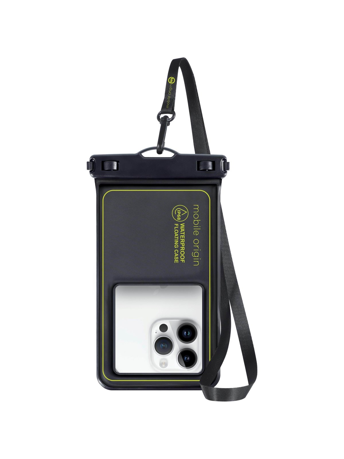 Mobile Origin Waterproof Floating Case 6 -8" - black/green, Mobilcover