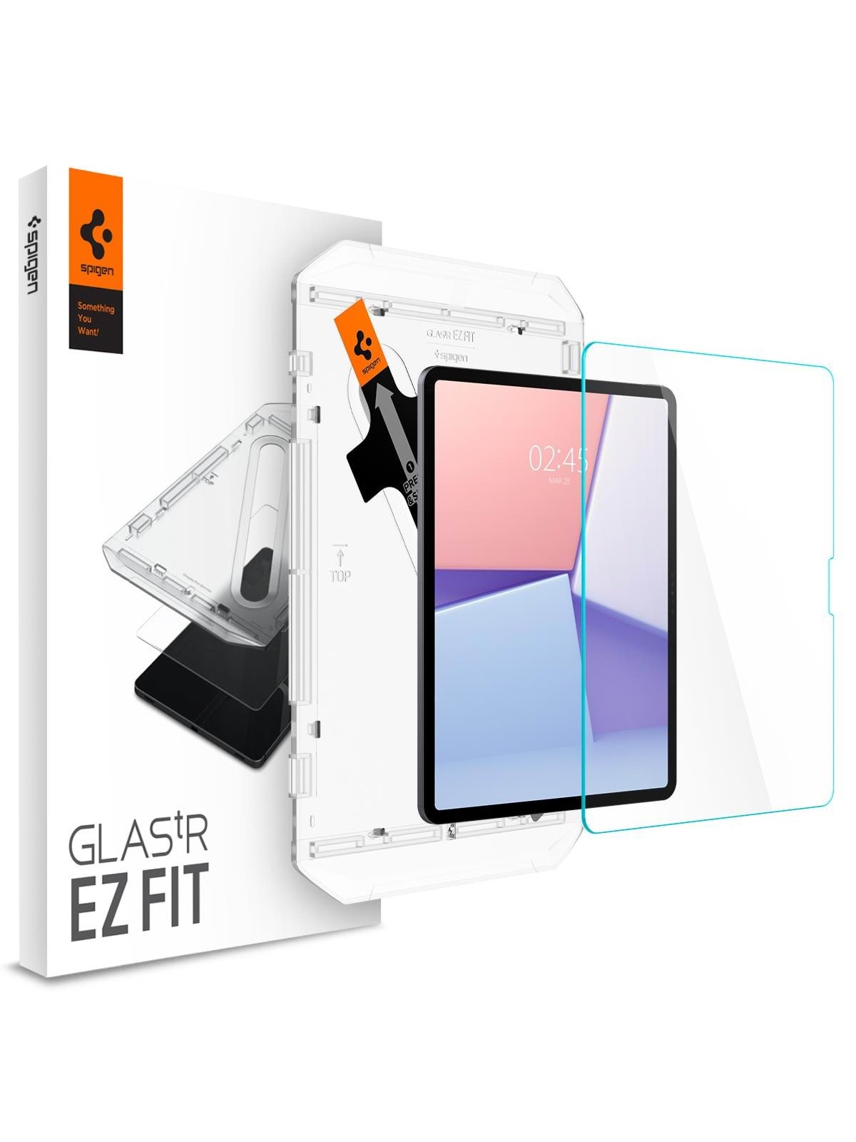 Spigen Glass tR EZ Fit 1 Pack - iPad Air 13" 2024/2025, Beskyttelsesglas
