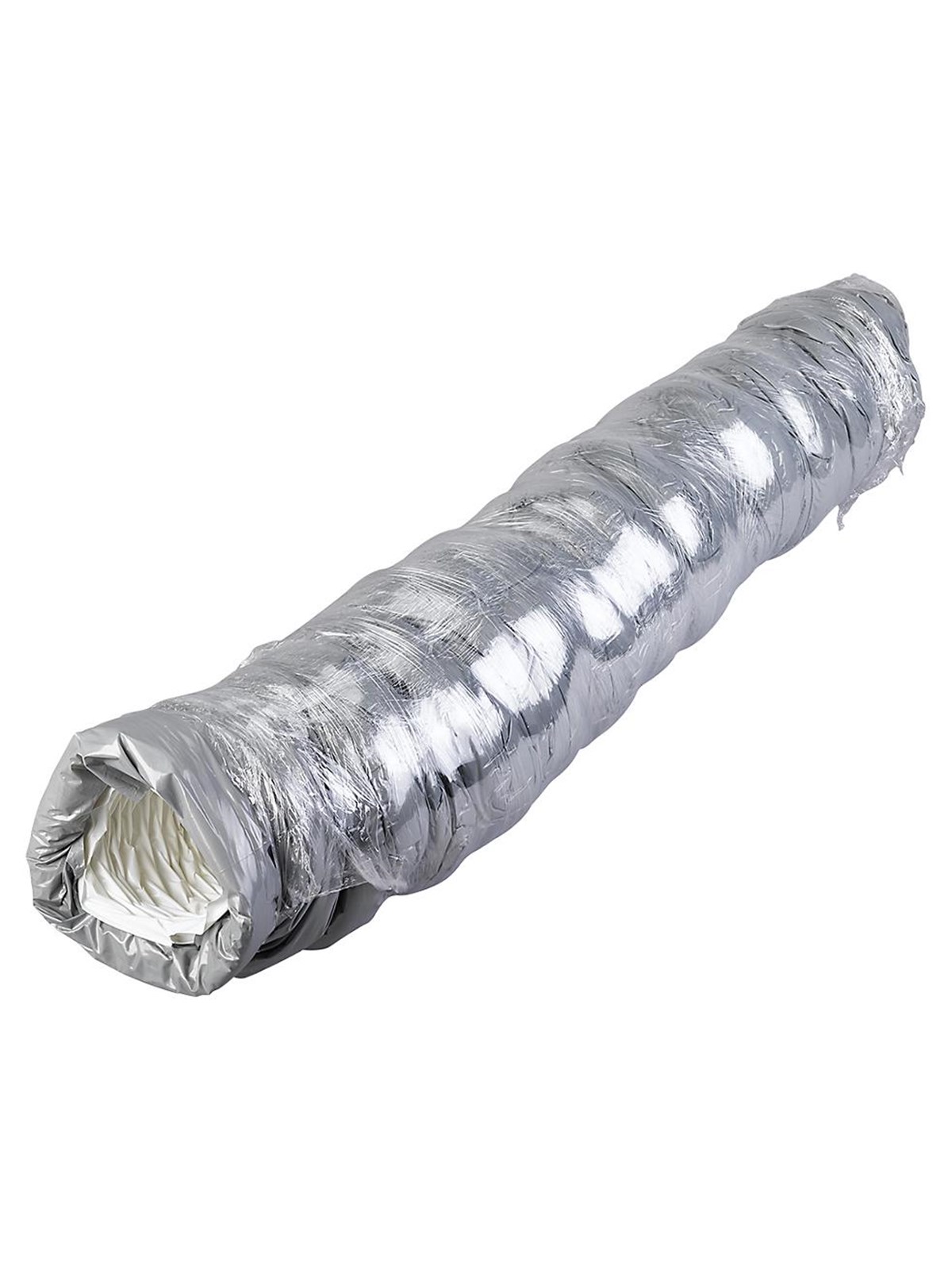 Duka Flexslange med isolering Ø127x4000 mm, hvid, Ventilation