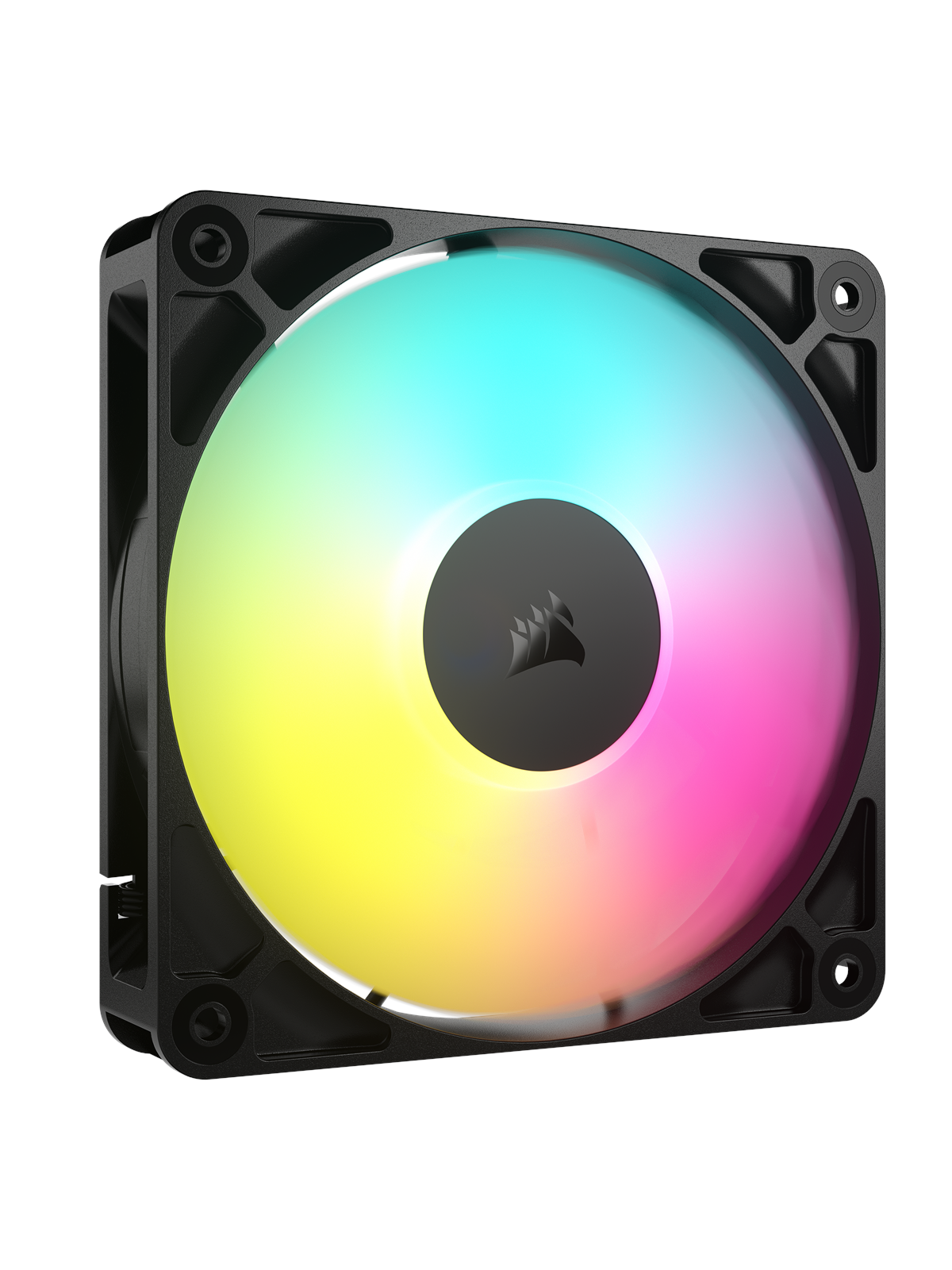 Corsair RS120 ARGB - Kabinet køler - 120mm - Sort med RGB LED lys - 36 dBA