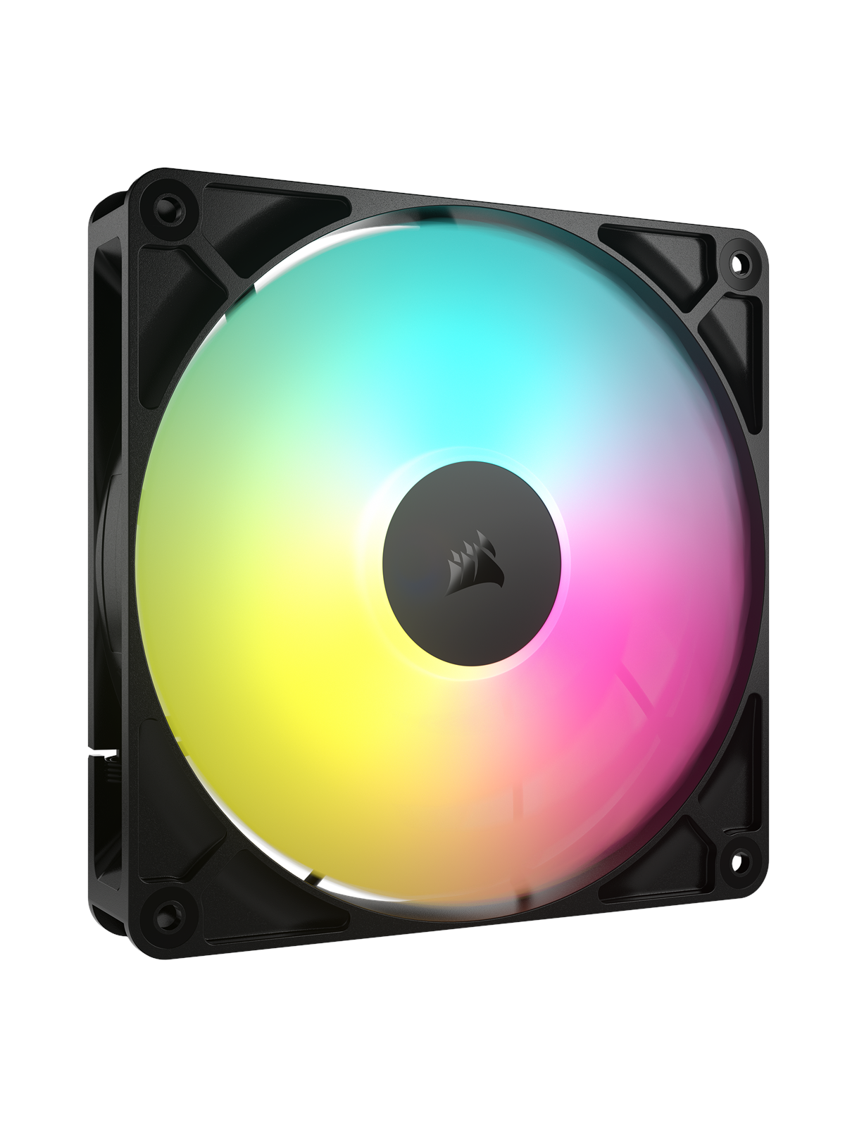 Corsair RS140 ARGB - Kabinet køler - 140mm - Sort med RGB LED lys - 36 dBA