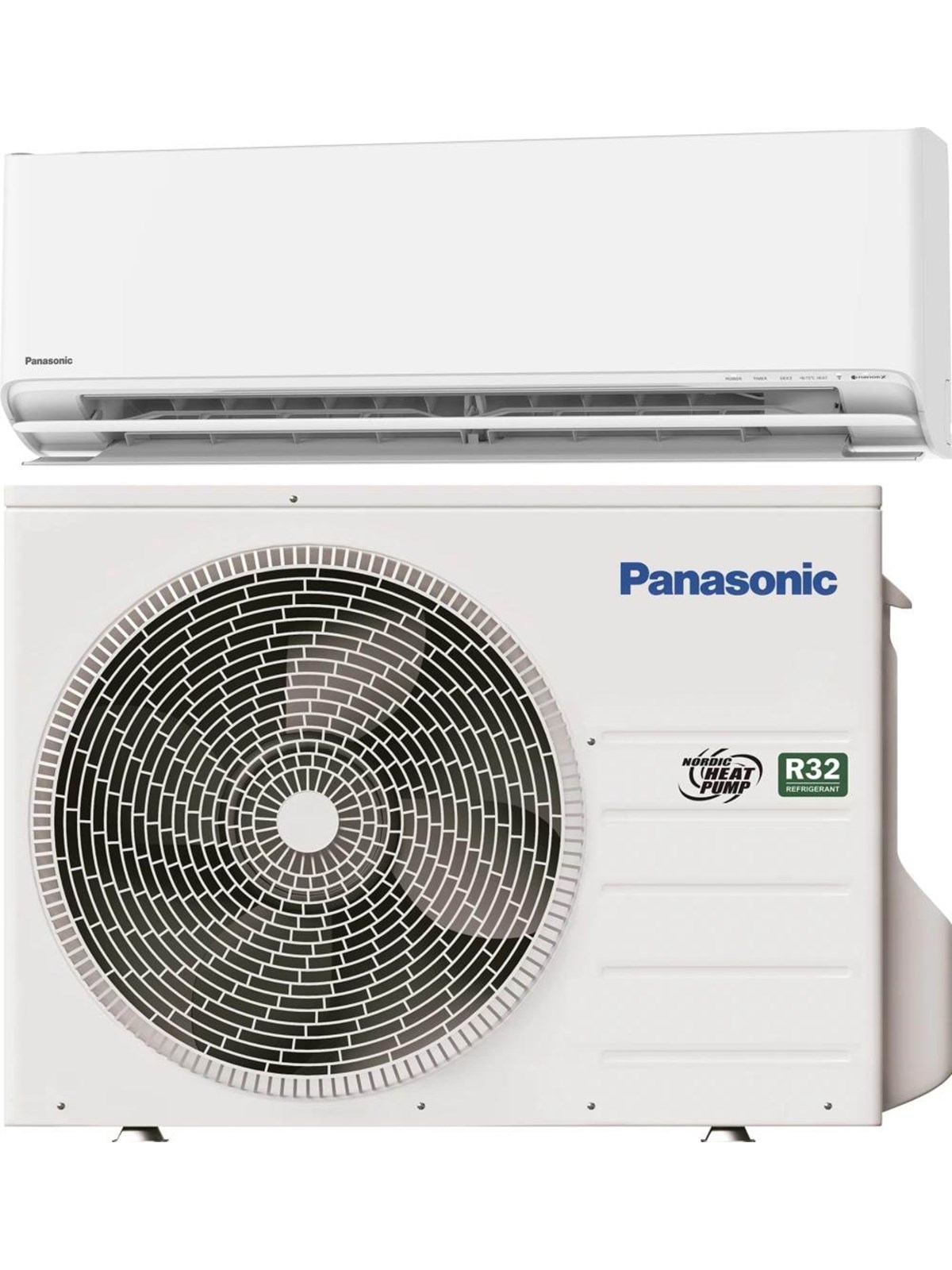 Panasonic HZ25ZKE luft/luft varmepumpe, 7,5 kW, 100-190 m², hvid, Varmepumpe
