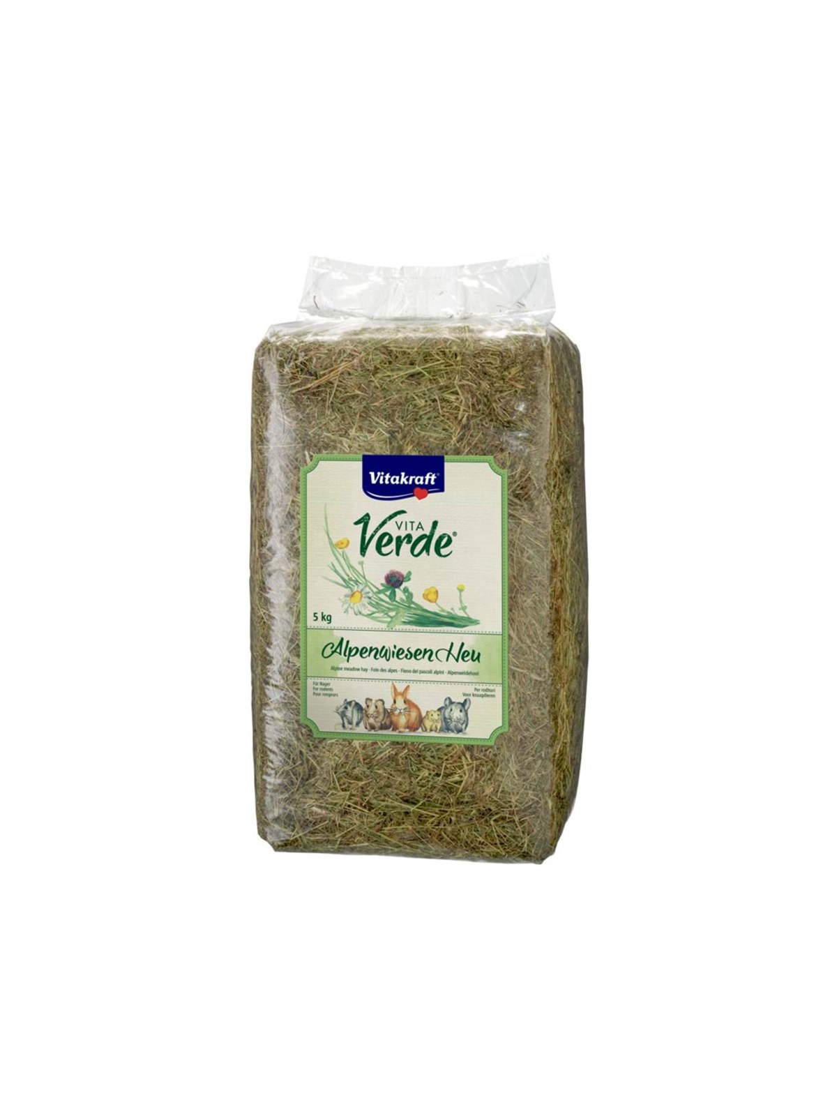 Vitakraft Vita Verde Alpehø Kompakt, 5 kg, Gnavere