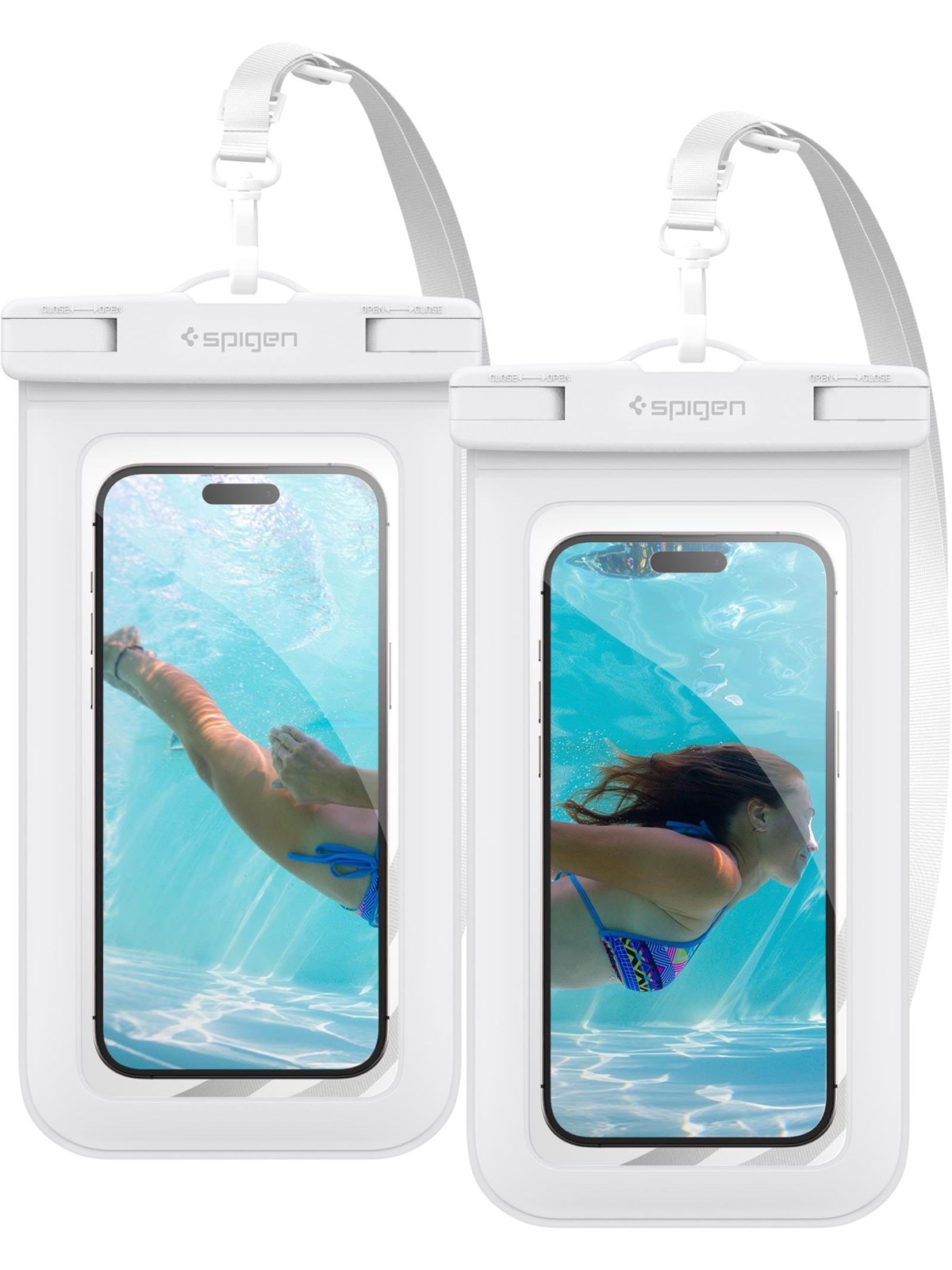 Spigen Aqua Shield WaterProof Case A601 2 Pack - white, Mobilcover