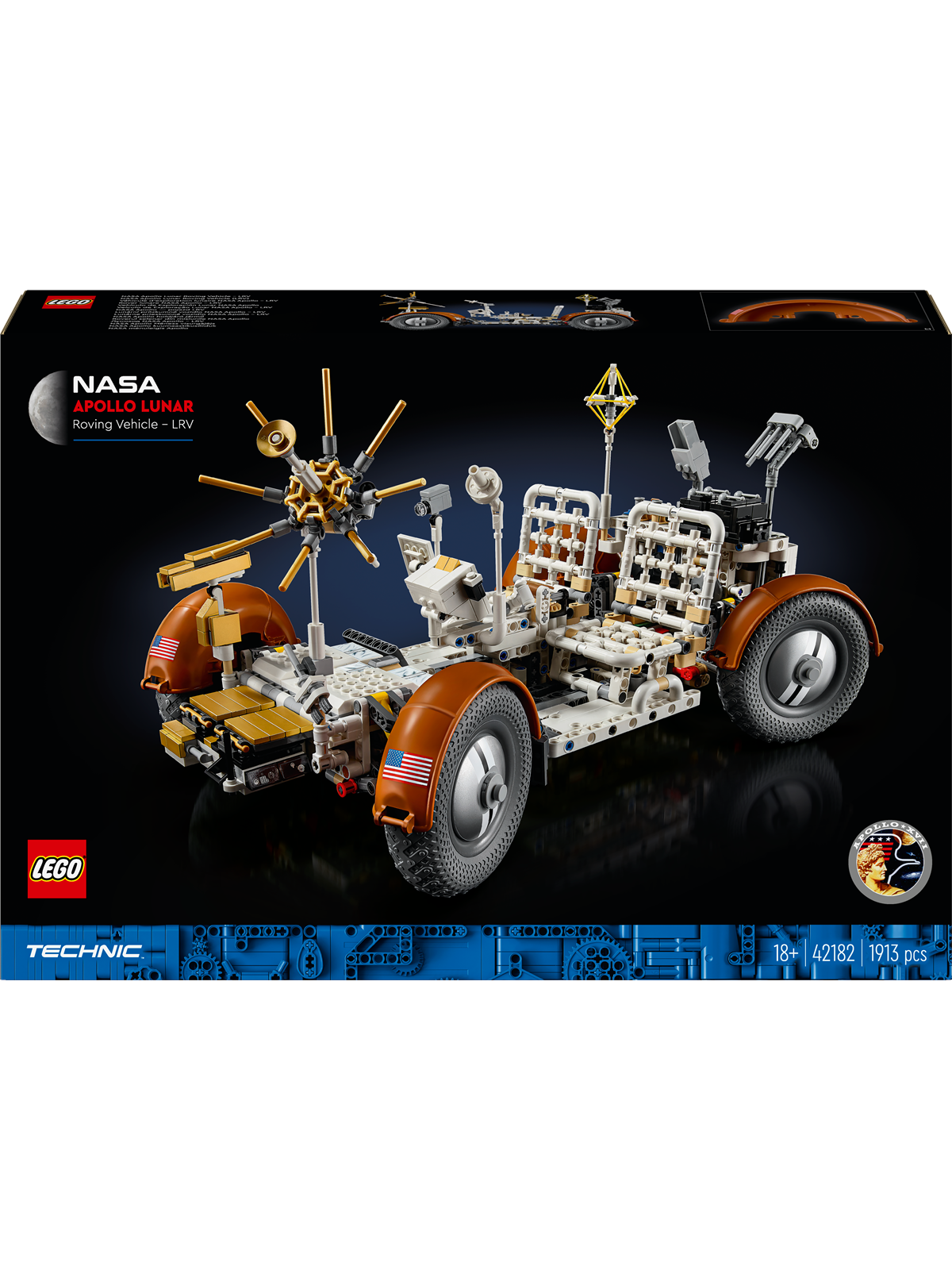 LEGO Technic 42182 NASA Apollo-månebil - LRV