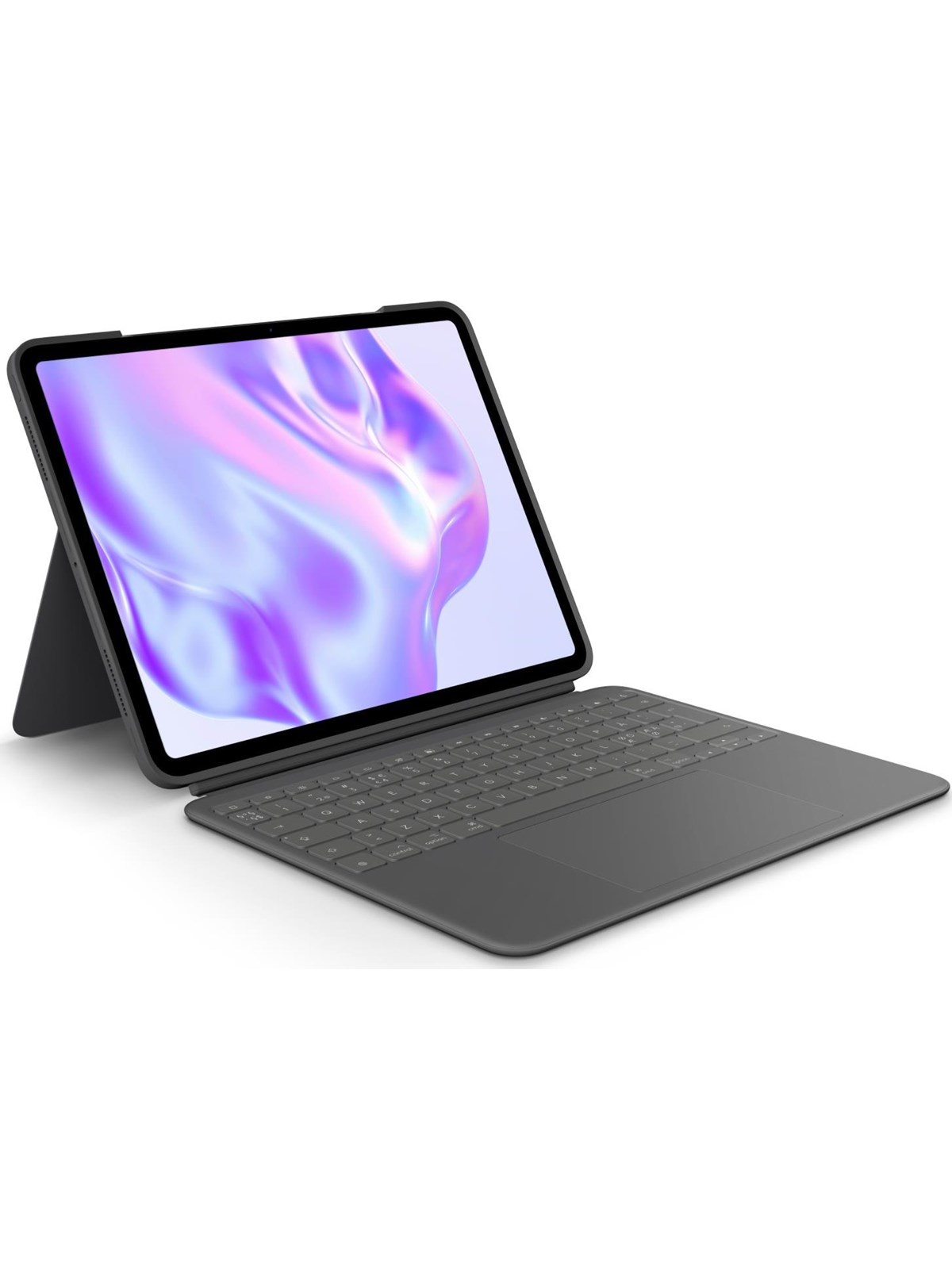 Logitech Combo Touch for iPad Pro 13" (M4) - Graphite - Tastatur & Folio sæt - Nordisk - Grå