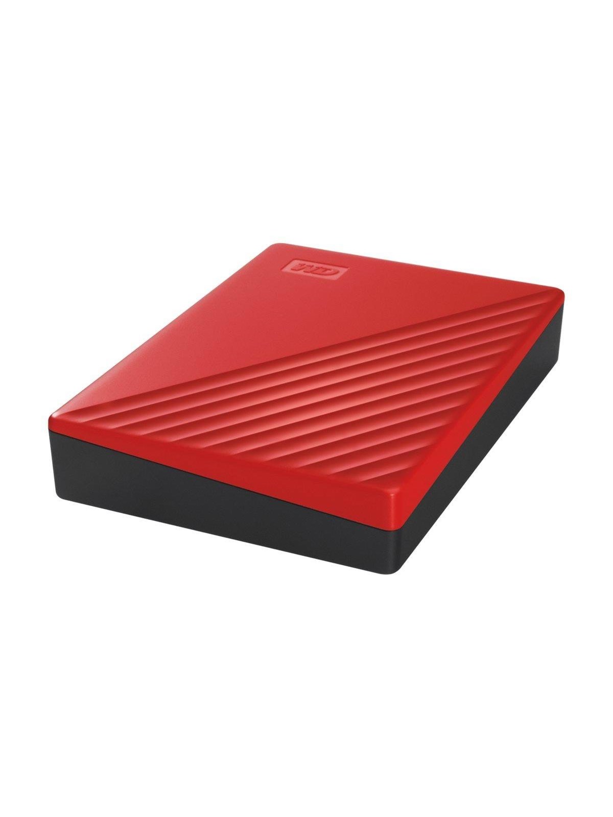 WD My Passport - 2TB - Ekstern Harddisk - Rød, Ekstern Harddisk