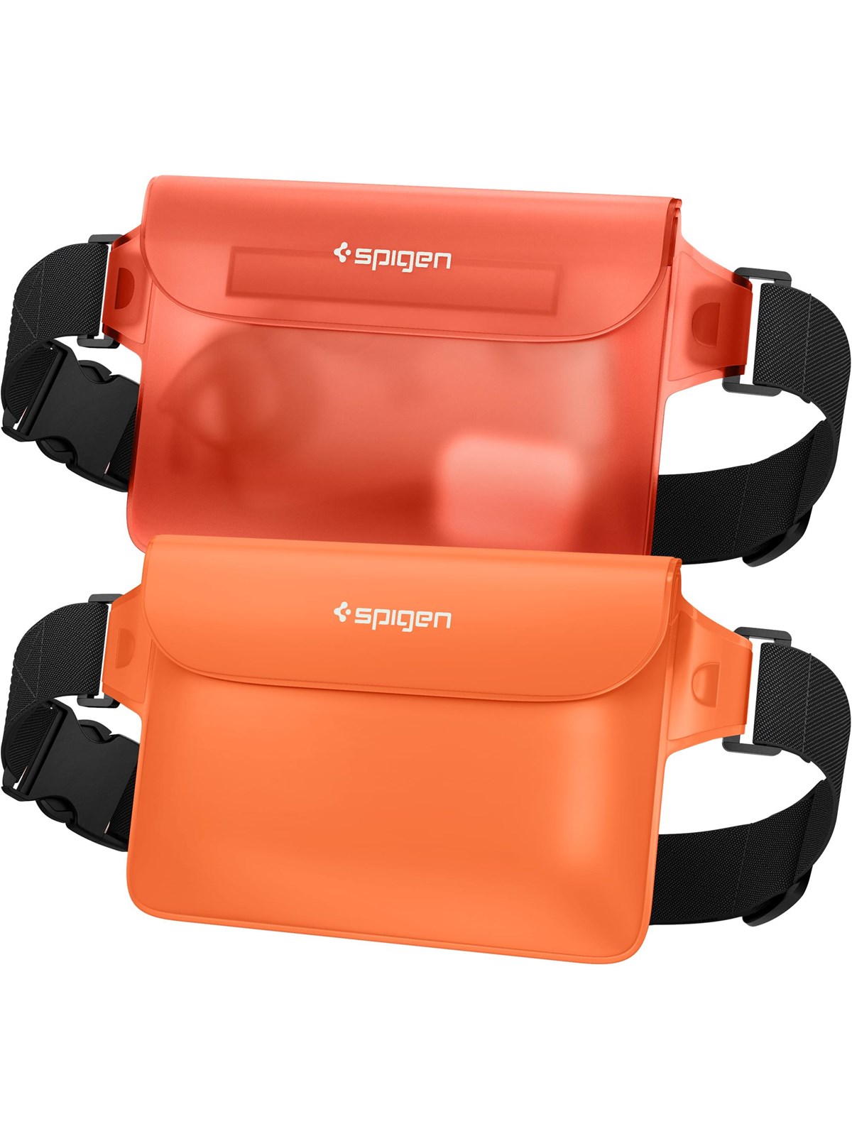 Spigen Aqua Shield WaterProof Waist Bag A620 2 Pack - sunset orange, Mobil Tilbehør