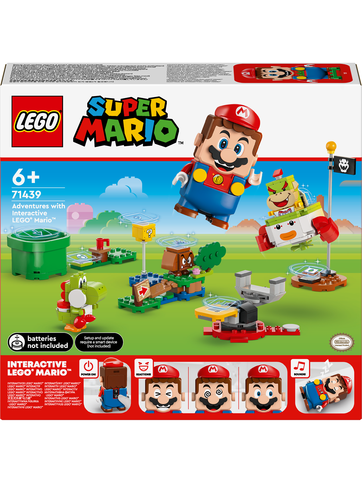 LEGO Super Mario 71439 Eventyr med interaktiv Mario