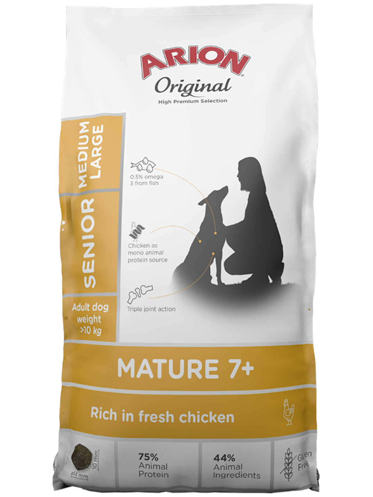 ARION original mature 7+ medium/large 12 kg, Hundeudstyr