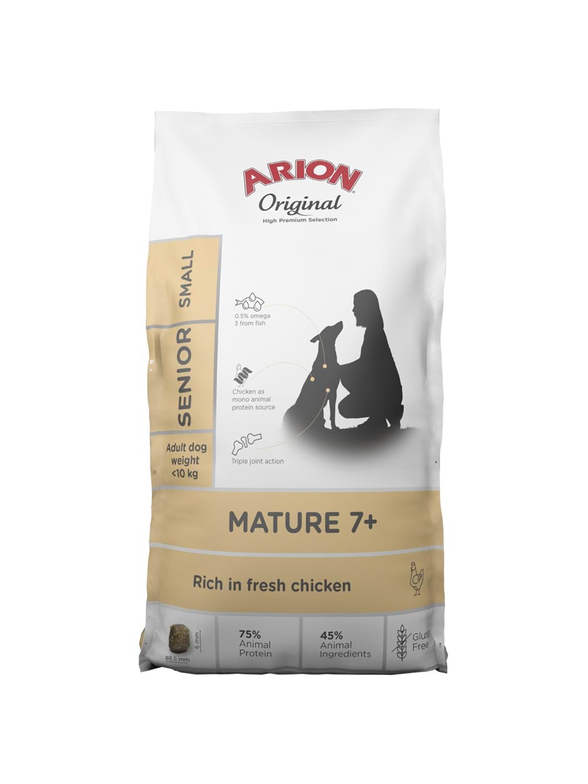 ARION original mature 7+ small 7 kg, Hundeudstyr