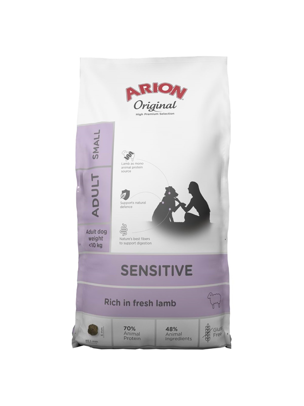 ARION original sensitive small 2 kg, Hundeudstyr