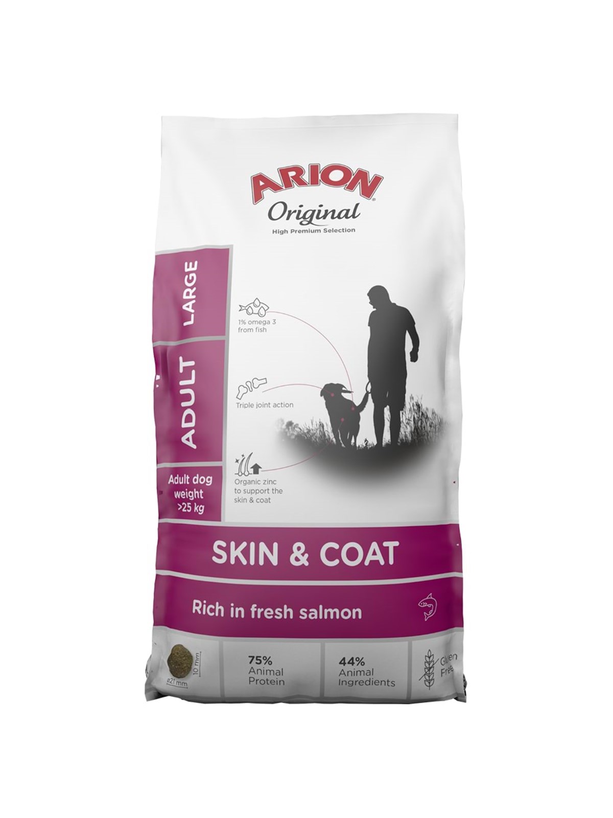 ARION original skin&coat large 12 kg, Hundeudstyr