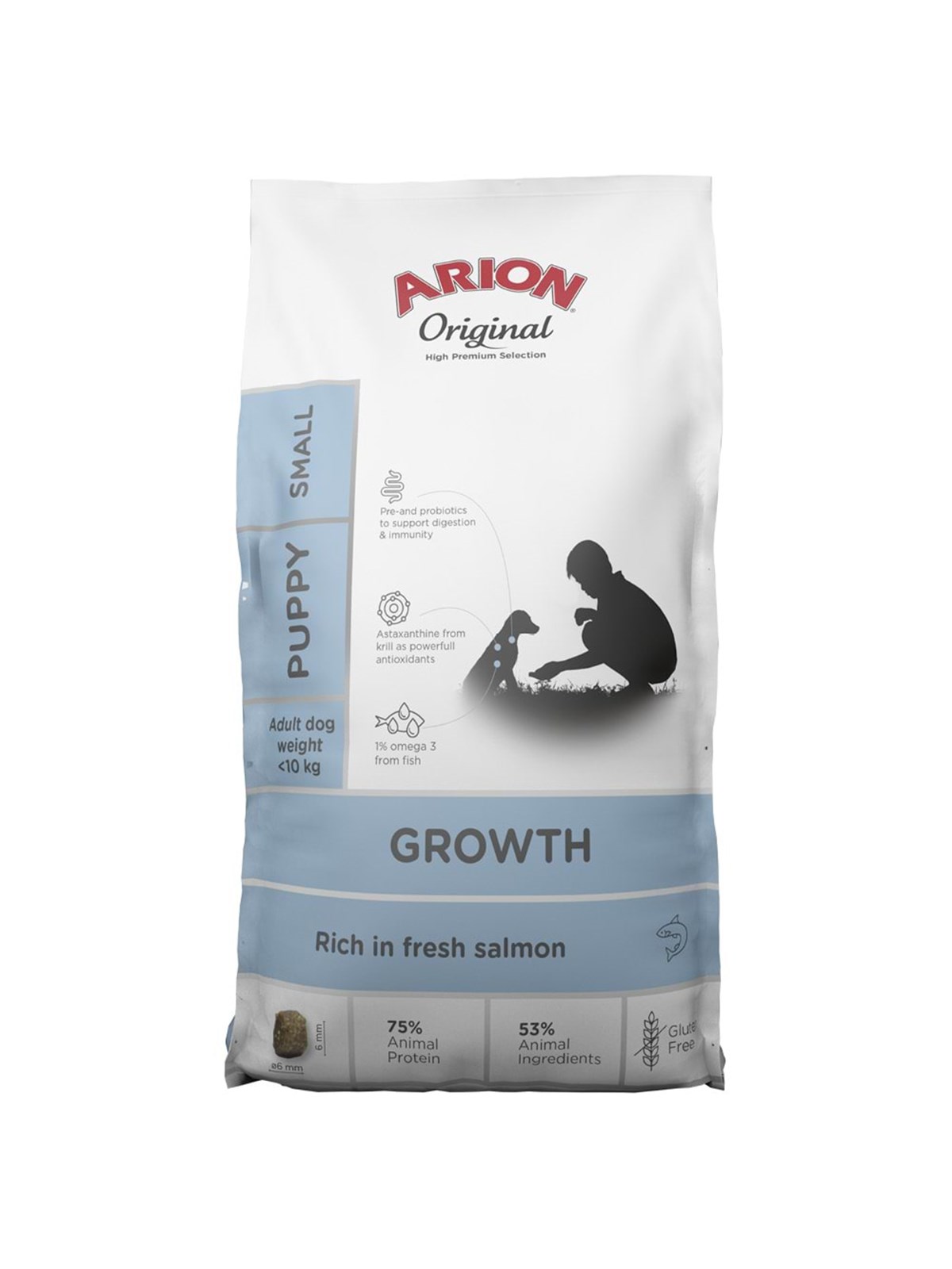 ARION original growth fish small 7 kg, Hundeudstyr