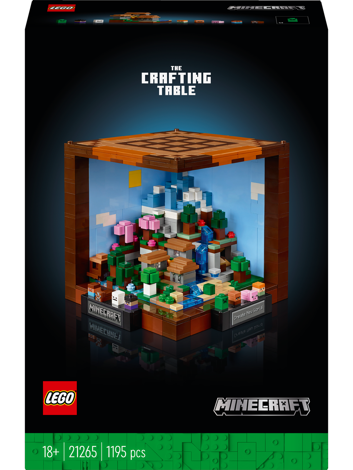 LEGO Minecraft 21265 Craftingbordet