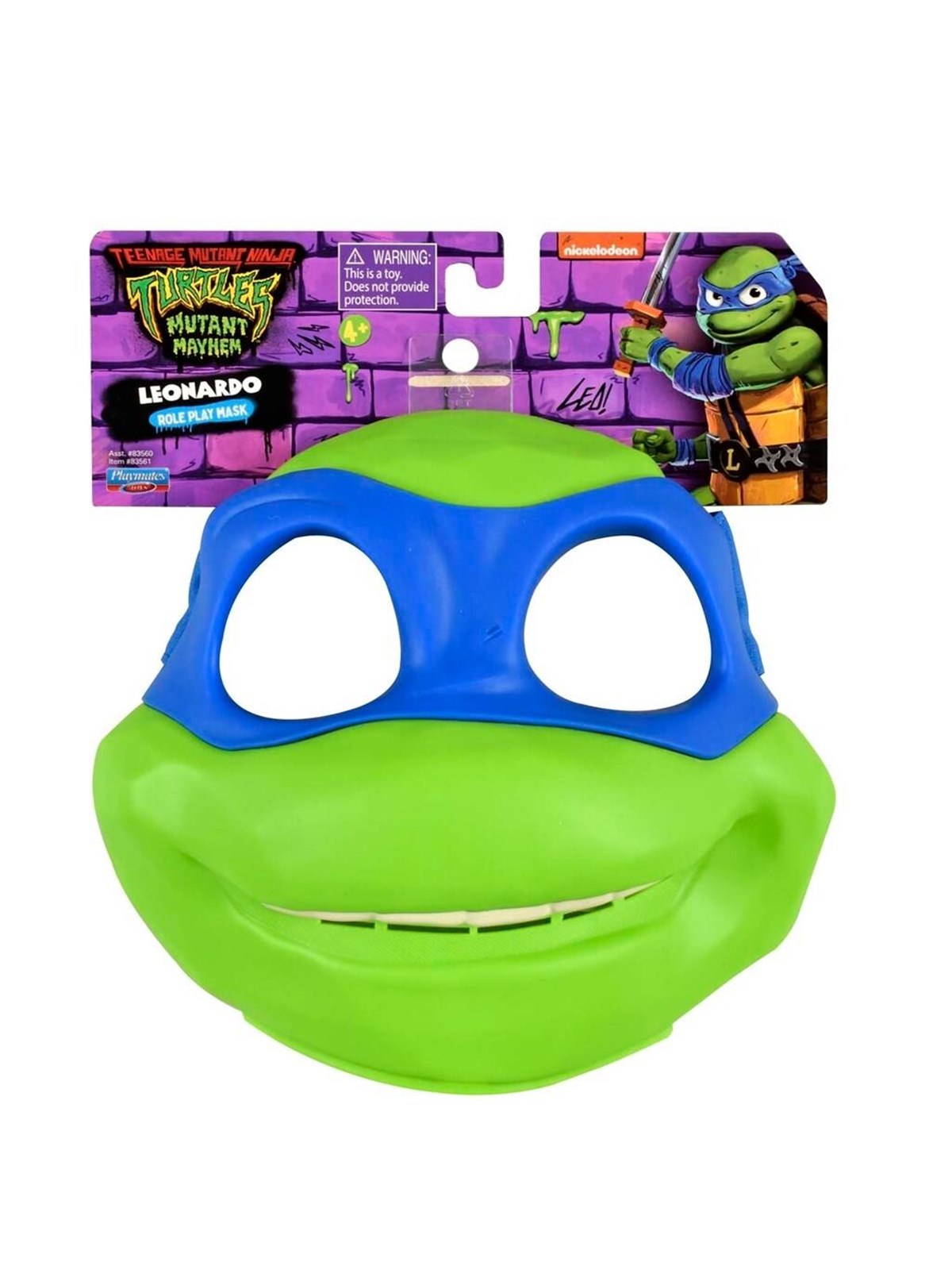 Playmates Toys Turtles Mutant Mayhem Leonardo-Maske, Kostume