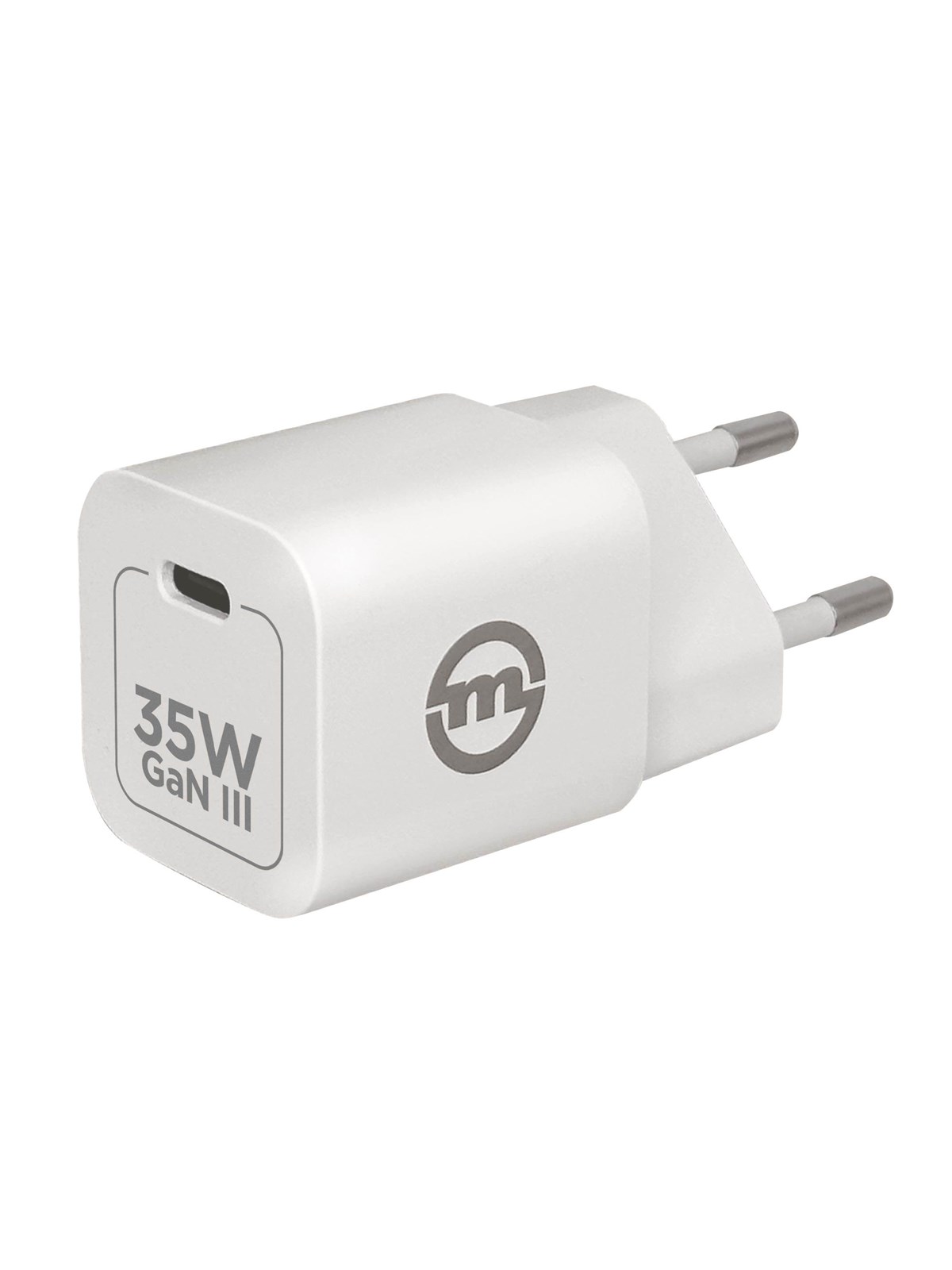 Mobile Origin 35W GaN III Super Charger Single USB-C - white, Mobil Oplader