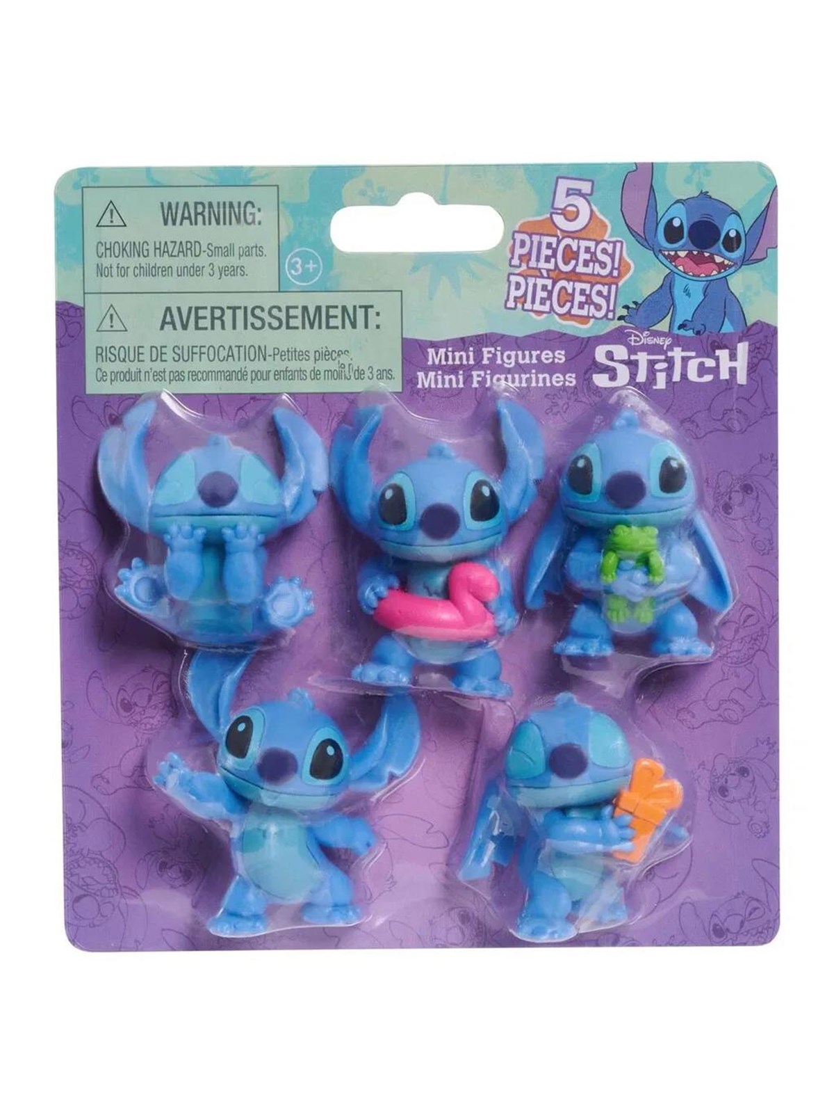 Disney Stitch Figurer 5-Pak 5,5 cm, Figur