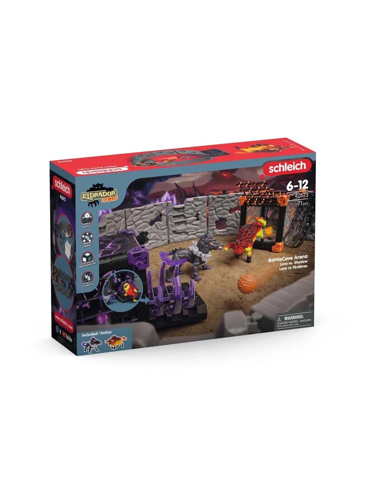 Schleich BattleCave Arena Lava vs. Skygge, Legetøj