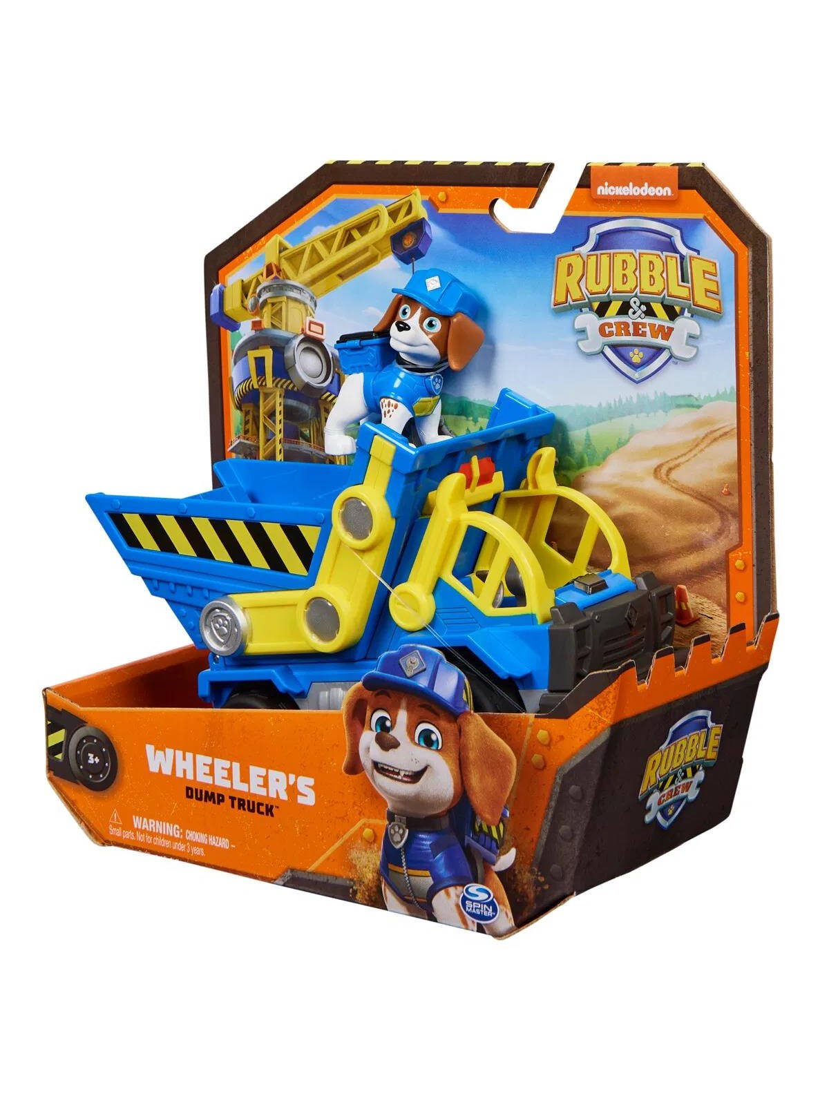 Paw Patrol Rubble & Crew Køretøj - Wheeler, Legetøj