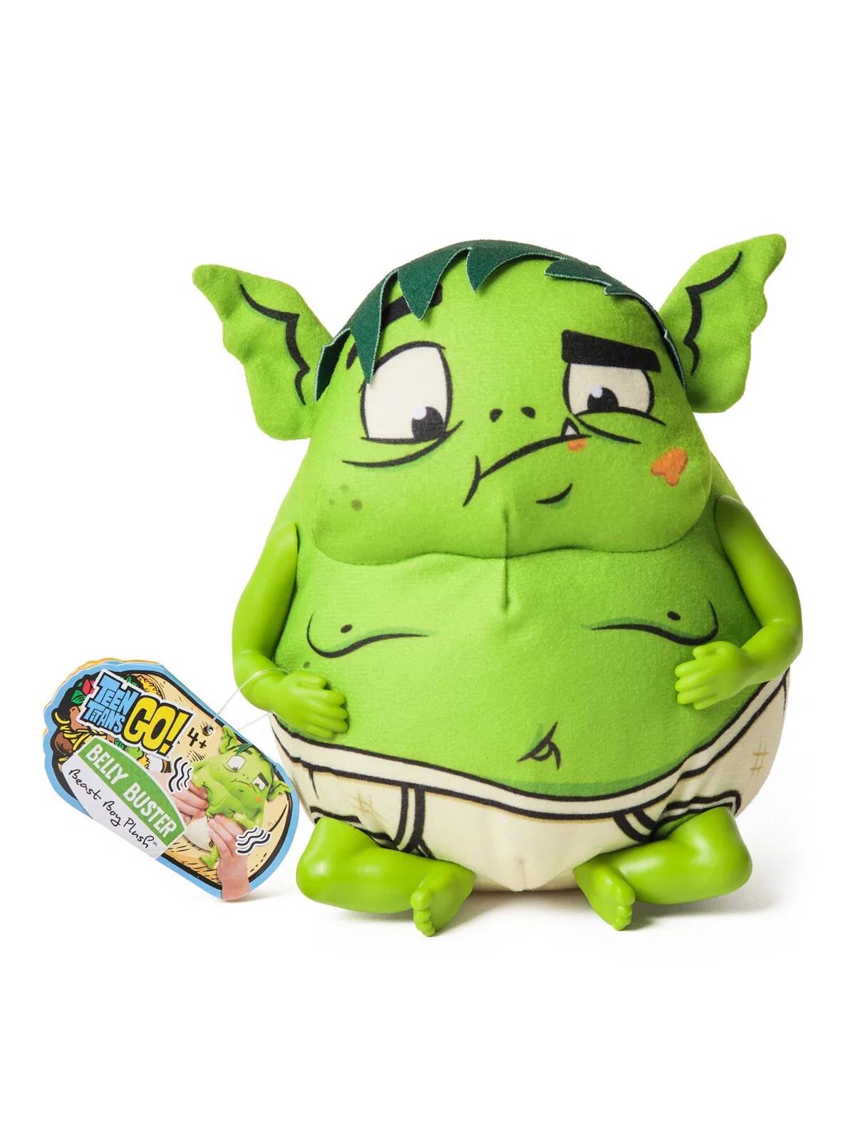 Teen Titans Go Belly Buster Beast Boy Plys 17 cm, Legetøj