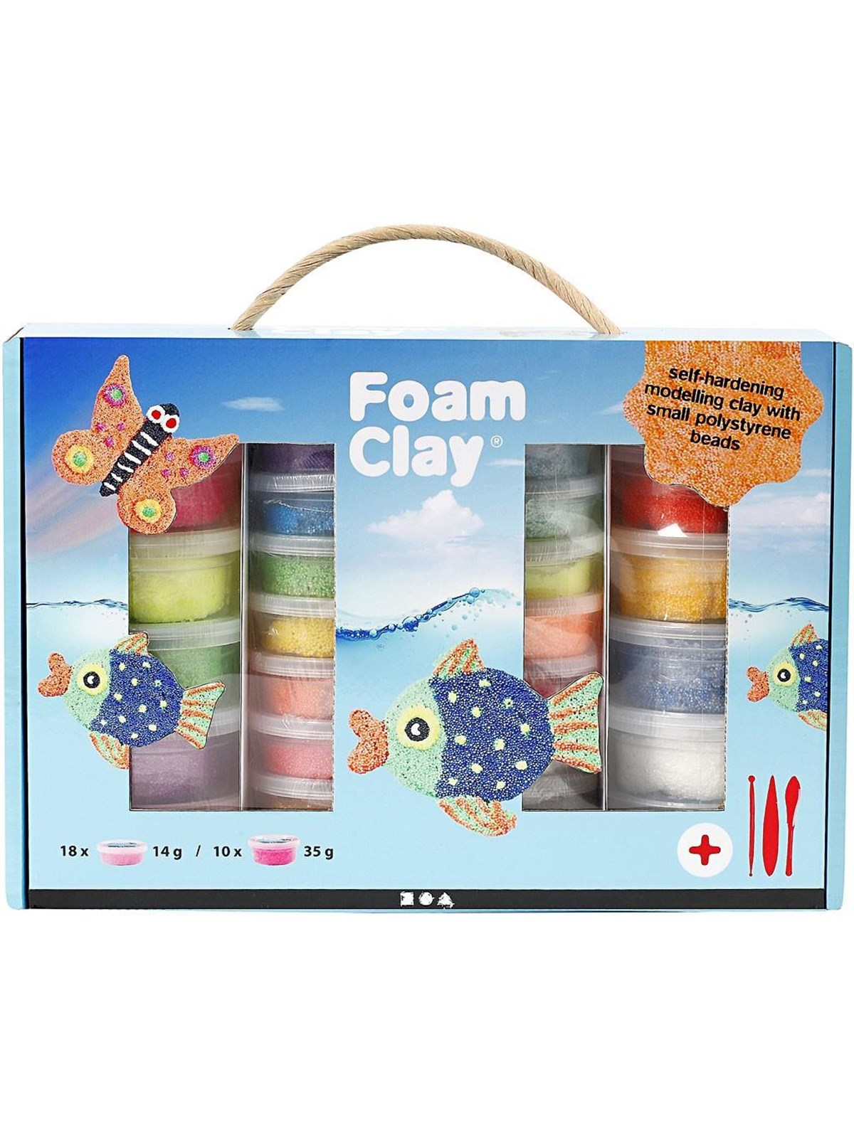 Creativ Company Foam Clay - Gift Box, Kreativt Legetøj