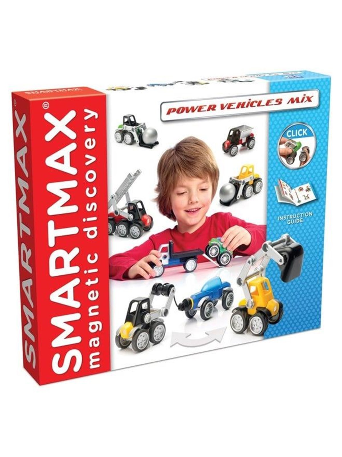 Leikkien Smart Max - Power Vehicle Mix (SG4303), Konstruktionslegetøj