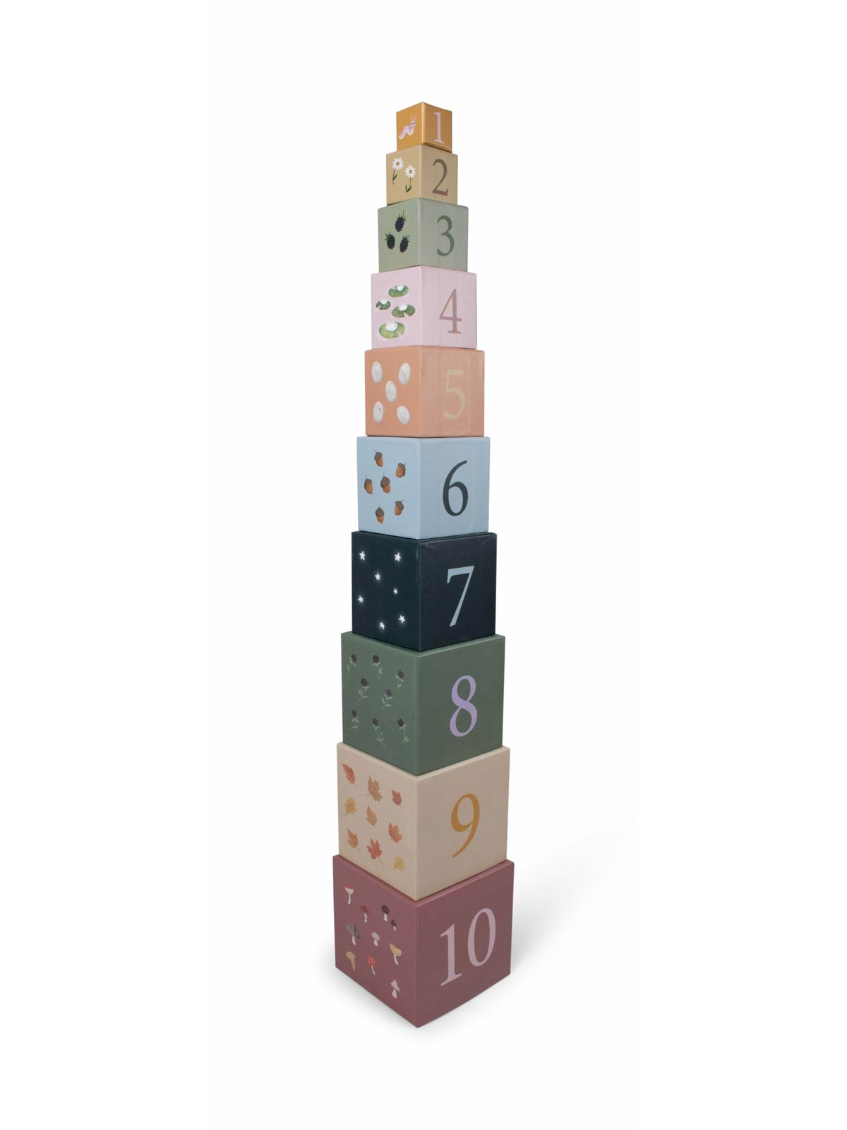Filibabba - Stacking blocks - Nordic animals, Babylegetøj