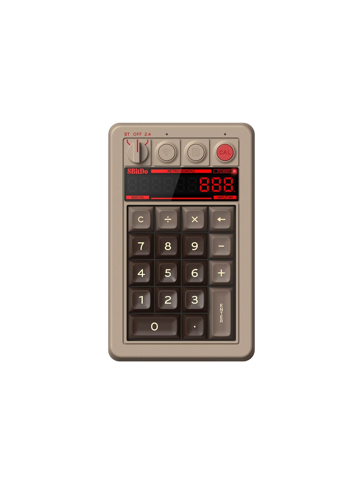 8BitDo Retro 18 Mechanical Numpad (C64 Edition) - Numpad, Tastatur